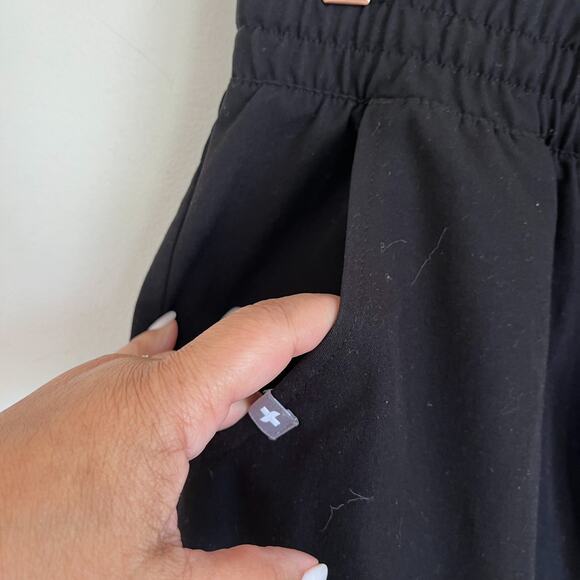 FIGS Zamora Technical Collection Womens Joggers Size S Black Scrubs Health Care - Picture 4 of 9